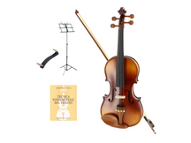 OQAN OV150 Violino 3/4 completo + spalliera + libro + leggio Bundle