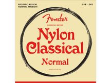 Fender Nylon Classical 100 Clear/Silver Muta di corde per chitarra classica Normal Tension