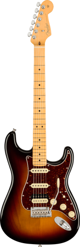 Fender American Professional II Stratocaster HSS MN 3-Color Sunburst Chitarra elettrica con borsa