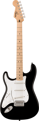 Fender Squier Sonic Stratocaster Left Handed MN WPG Black