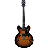 Eko SA350 Chitarra semiacustica Sunburst