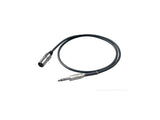 Proel BULK230LU2 Cavo stereo Jack 6.3mm - XLR 2 mt.