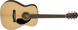 FENDER CC60S Concert Wallnut Natural Chitarra Acustica