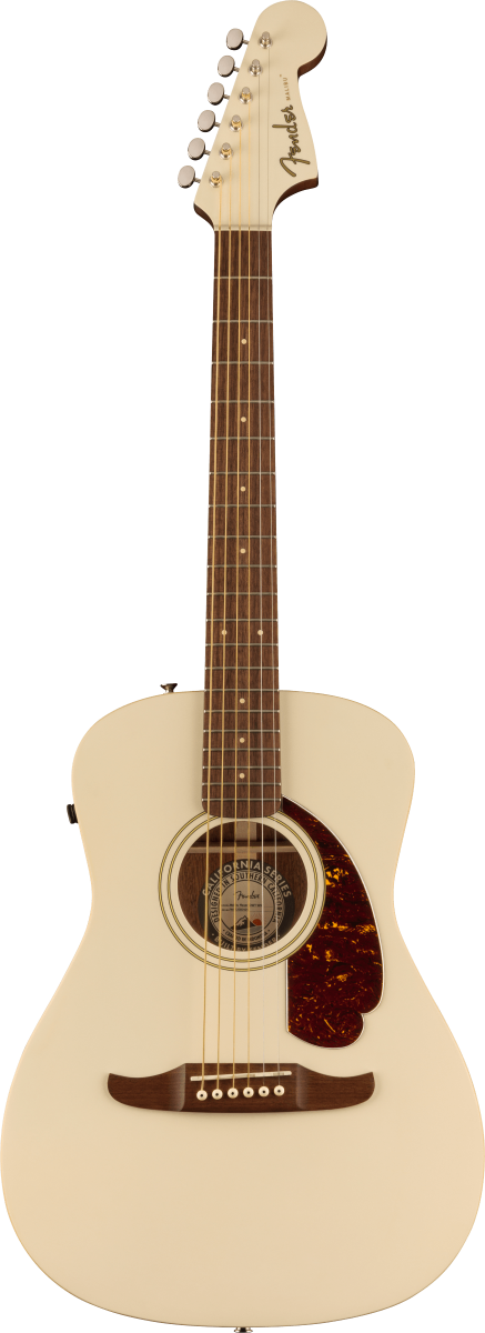 Fender Malibu Player Olympic White Chitarra acustica elettrificata