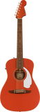 Fender Malibu Player Fiesta Red Chitarra acustica elettrificata
