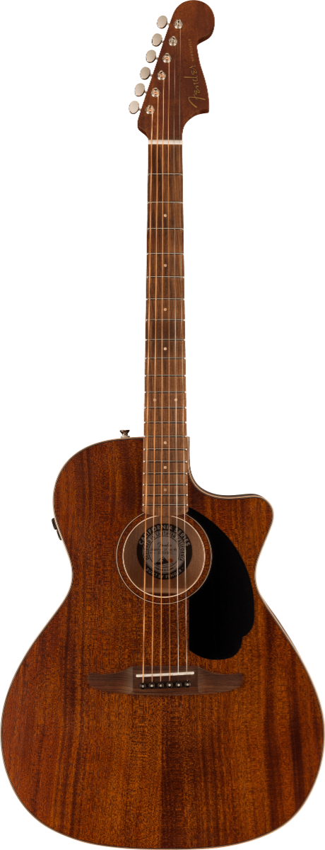Fender Newporter Special Mahogany Natural Chitarra Acustica Elettrificata