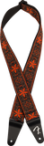 Fender Pasadena Straps Woven Orange Wallflower Tracolla per Chitarra e Basso