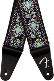 Fender Pasadena Straps Woven Blue Lotus Tracolla per Chitarra e Basso