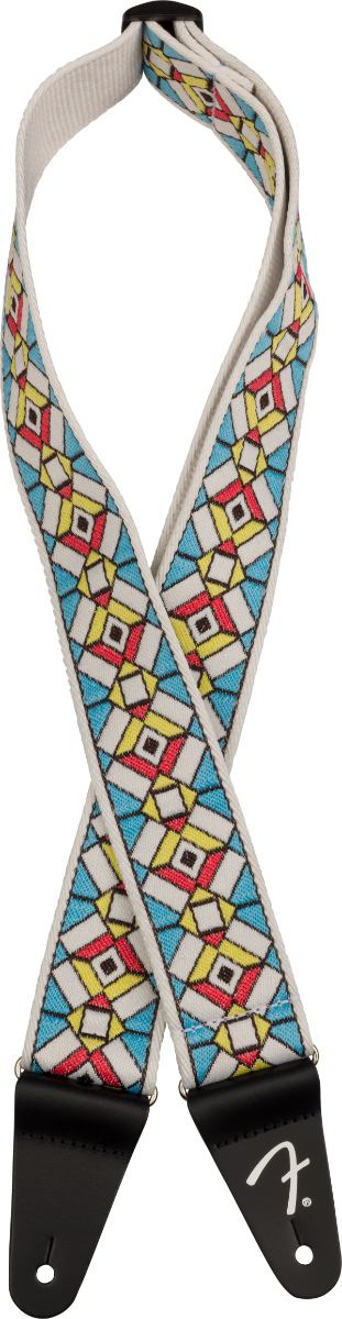 Fender Pasadena Straps Woven Cathedral Tracolla per Chitarra e Basso
