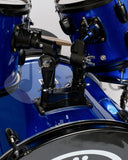 Batteria Acustica Cassa 22" Completa 5 pezzi Blu