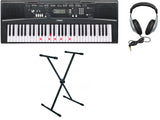 Yamaha EZ220 Tastiera 61 tasti luminosi con supporto + cuffie