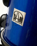 Batteria Acustica Cassa 22" Completa 5 pezzi Blu