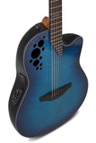 Ovation Celebrity Elite Plus Limited 2024 CE44P-BLFL-G Blue Flamed Maple Acustica Elettrificata
