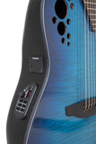 Ovation Celebrity Elite Plus Limited 2024 CE44P-BLFL-G Blue Flamed Maple Acustica Elettrificata