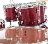 Pearl Export EXX725FBR Red Wine batteria acustica completa rossa