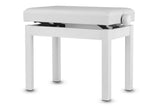 GEWA PURE Panca per piano Student Bianco satinato
