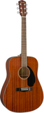 Fender CD60S All Mahogany Chitarra acustica mogano