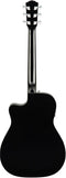 Fender CC60SCE Concert Black Chitarra acustica elettrificata Nera
