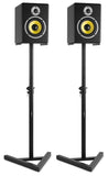 KRK RP6 RoKit G3 Black Coppia Monitor da studio 146W + supporti Bundle