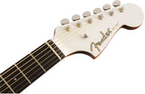 Fender Malibu Player Arctic Gold Chitarra acustica elettrificata bianca