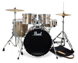Pearl Roadshow RS525SC C707 Bronze Metallic Batteria acustica con piatti e sgabello