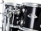 Pearl Export EXX725SBR Jet Black Batteria acustica completa nera