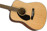Fender CD60S LH Natural Chitarra acustica mancina