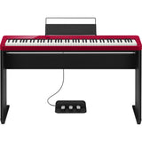Casio Privia PX S1000 Red con stand in legno + pedaliera