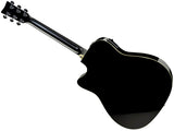 Yamaha FX370C Black Chitarra acustica elettrificata