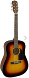 Fender Pack CD60 V3 Sunburst Chitarra acustica + borsa + tracolla + plettri omaggio