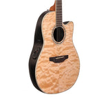 Ovation Celebrity Standard Plus Mid Depth CS24P-4Q Natural Quilt Chitarra acustica elettrificata