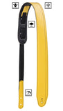 Stefy Line 602D Tracolla imbottita in ecopelle per chitarra Argento