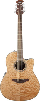 Ovation Celebrity Standard Plus Mid Depth CS24P-4Q Natural Quilt Chitarra acustica elettrificata