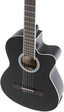 GEWA pure VGS Chitarra classica elettrificata Black