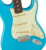 Fender American Professional II Stratocaster RW Miami Blue Chitarra elettrica con borsa