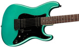 Fender Boxer Series Stratocaster HH RW Sherwood Green Metallic Chitarra elettrica con borsa