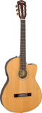 Fender CN140SCE Nylon Thinline Natural Chitarra classica elettrificata con borsa rigida