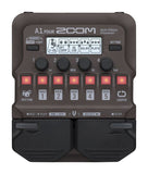 ZOOM A1 FOUR Multieffetto per chitarra acustica, basso acustico, sax, tromba violino e armonica