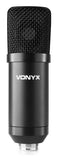 VONYX CMS300B Studio USB Black Set microfono a condensatore USB con accessori