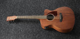 Ibanez PC12MHCE, chitarra acustica con corpo cutaway, finitura Open Pore Natural, manico in mogano e elettronica Ibanez