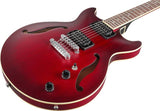 Ibanez Artcore AM53 SRF Sunburst Red Flat Chitarra semiacustica