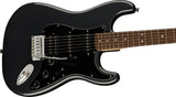 Fender Squier Affinity Stratocaster HSS Pack 15G LRL CFM Charcoal Frost Metallic Chitarra elettrica con amplificatore e accessori