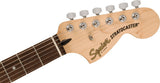 Fender Squier Affinity Stratocaster HSS Pack 15G LRL CFM Charcoal Frost Metallic Chitarra elettrica con amplificatore e accessori