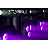 Algam Lighting Stagebar II - Set di Illuminazione PAR LED con Controllo DMX
