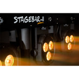 Algam Lighting Stagebar II - Set di Illuminazione PAR LED con Controllo DMX