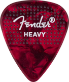 FENDER Plettri Puntinati 351 in Celluloide - Pack da 12 Heavy