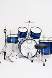 Batteria Acustica Junior 5 pezzi per bambini - Blue