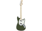 Fender Mustang MN Olive Chitarra elettrica verde