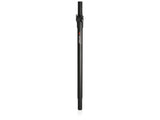Supporto distanziatore subwoofer regolabile in acciaio, altezza 82-132 cm, capacità 50 kg, colore nero opaco