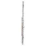 Flauto traverso J.Michael FL300S in argento, fori chiusi, chiavi sfalsate, con custodia
